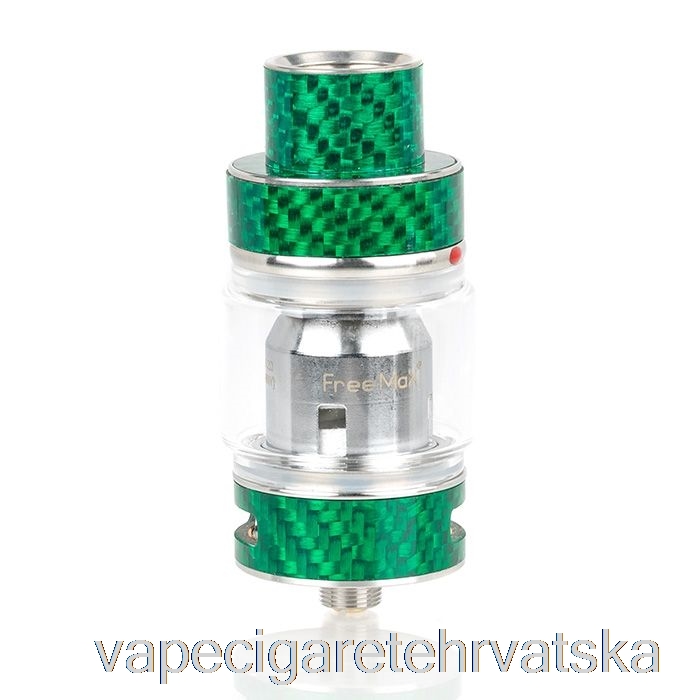 Vape Cigarete Freemax Mesh Pro Sub-ohm Tank Karbonska Vlakna Zelena